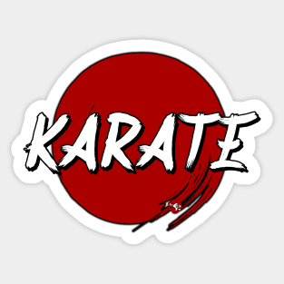 The Karate Core Sticker